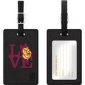 Centon Black Leather Love V1 Bag Tag Arizona St S1-CBT-ASU-02A